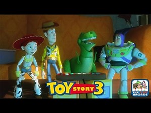Toy Story 3: The Video Game - Rex playing the Buzz Lightyear Game (Xbox 360/Xbox One Gameplay)