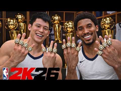 I Forced Kobe Bryant & Jeremy Lin to be teammates for 20 Seasons | NBA 2K