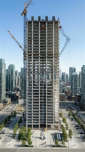 Building a Skyscraper Step by Step #SkyscraperConstruction #BuildingProcess