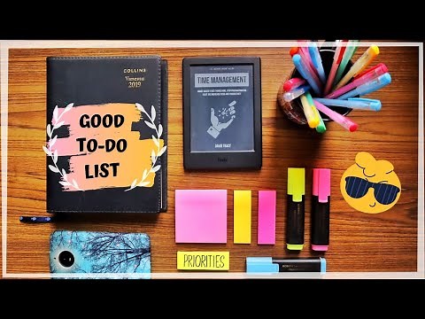 HOW TO MAKE A GOOD TO DO LIST TO BE MORE PRODUCTIVE AND EFFICIENT ✍️