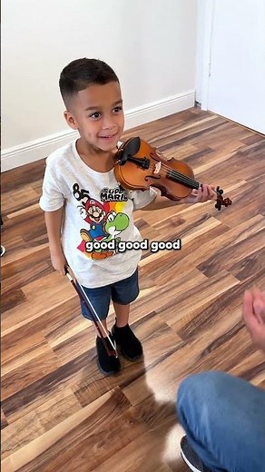 5 Year Old PRODIGY Learns A Major Scale 2 Octaves on Violin 🎻🎶 Jelijah Diaz #violin #violinlesson