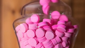 By The Cup Pink Wintergreen Canada Mints, 1.5 lb Bulk Bag