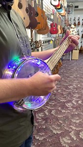 The Gold Tone Little Gem is a light-up banjo ukulele that adds an exciting visual element to ukulele playing! Available now: https://www.elderly.com/collections/category_ukuleles/products/gold-tone-little-gem-banjo-light-up-ukulele-gigbag-diamond-clear #Ukuleles #Uke #UkuleleLove #UkuleleLife #UkulelePlayer #UkuleleMusic #UkuleleTime #UkuleleLovers #UkeLife #UkeLove #Instalele #UkuleleMusic | Elderly Instruments