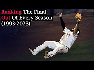 Ranking The Final Out of Every World Series Since 1993