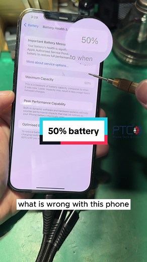 iPhone 12 Pro Max Battery Repair: 50% Health Fix