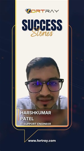 IT Support Engineer Success Story | How Harshkumar Patel Built His Tech Career
