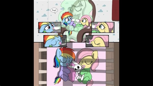 MLP同人漫画-这一点也不好笑