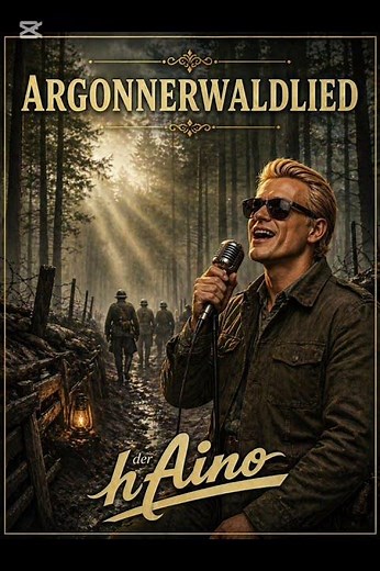 Argonnerwaldlied - hAino | Traditional WW1 German pionier Song in Heino style #shorts