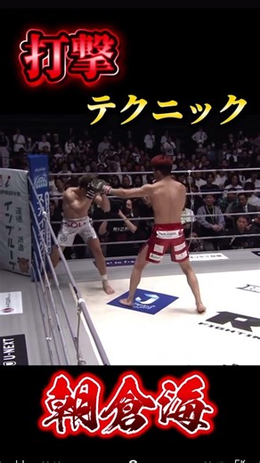 【圧巻のテクニック】朝倉海の考え抜かれたコンビネーションがヤバすぎる