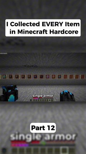 Collecting Every Item in Minecraft Hardcore - Part 12