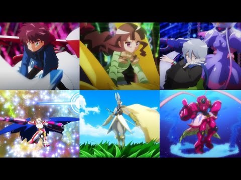Digimon Ghost Game | All Main Characters' Ultimate/Mega Evolution Scenes at the same time