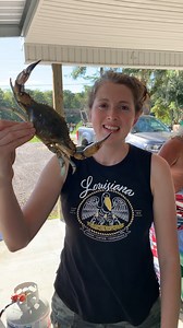 683K views · 17K reactions | How to Boil Blue Crabs Louisiana Style with Bruce Mitchell and Anna! | Anna The Archer | Facebook