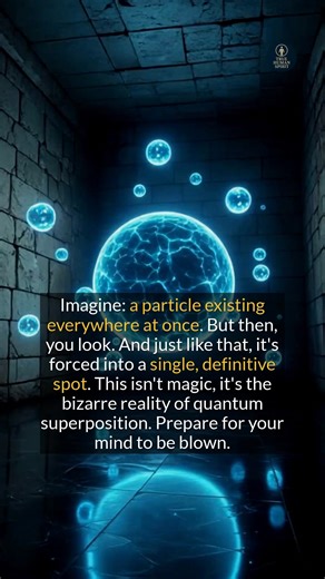 1.9K views | Explore the mind-bending reality of quantum superposition, where particles exist in multiple states at once. #facts #didyouknow #historyfacts #quantummechanics | Epic Minute | Facebook