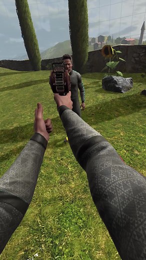 First Try! #boneworks #vr #virtualreality #oculus #gaming