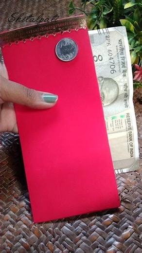 envelope making।। reusing invitation card #art #diy #shortvideo #shortsvideo #shorts #viral #short