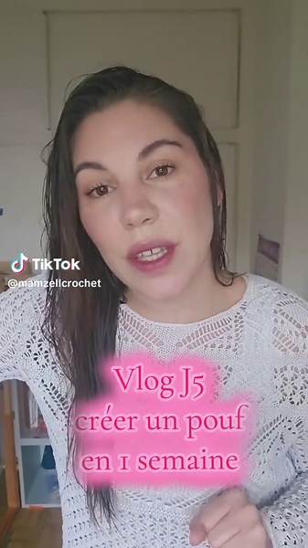 Vlog J5 créer un pouf au crochet en 1 semaine pour mon fils ❤️🧶 #crochet #crochetaddict #fyp #pourtoi #faitmain