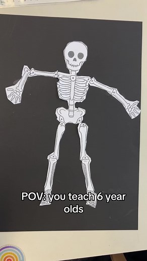 POV: you teach 6 year olds #teacher #teaching #bones
