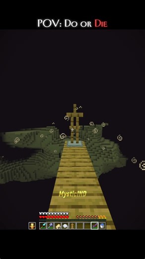 Its Do or Die situation 👀 #minecraft