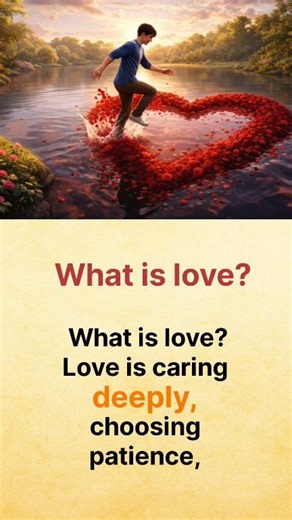 ✨❤️ Learn English through a simple and thoughtful lesson — “What Is Love?” Love is care, respect, and understanding. It is shown through small actions, honest words, and standing beside someone in hard times. Love gives strength, peace, and meaning to life. Improve your English naturally while understanding the true meaning of love. 💬✨ #love #WhatIsLove #EnglishPractice #LifeLesson #Kindness #TrueLove | Talim English