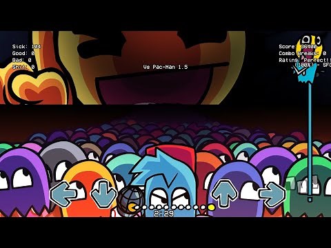 FNF - VS Pac-Man 1.5 - Epic (by TentaBeat & SicTheHedgehog) - [FC/4k]