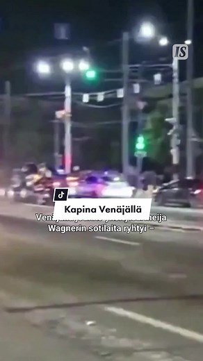 Kapina Venäjällä: Prigozhinin joukot Moskovaan