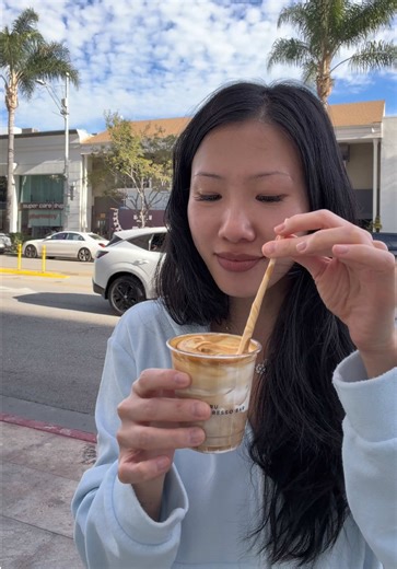 Trying Maru Coffee in Beverly Hills