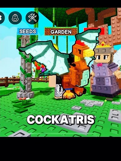 NEW Divine Pet Cockatrice in Grow a Garden Fairy Event 🧚