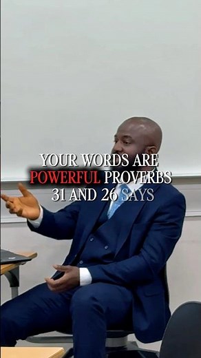 Your Words Carry More Power Than You Realize. One Word Spoken in Wisdom Can Change Everything.