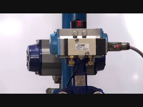 Single Solenoid Pneumatic Valve - Namur Interface for Actuator Mounting