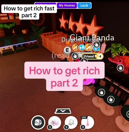 How to recover from getting hacked/scammed part two! So sorry for the stuttering omg im really sick rn😭 Summary: Tip 1 – Save $10,000 for events: One thing I always recommend is keeping at least $10,000 saved in your Adopt Me bucks. You can put it in one of those builds where you store money so you’re not tempted to spend it. The reason is because whenever a new event comes out, you’ll already have money ready to buy eggs or pets right away. Tip 2 – Save age potions: Another really important ti