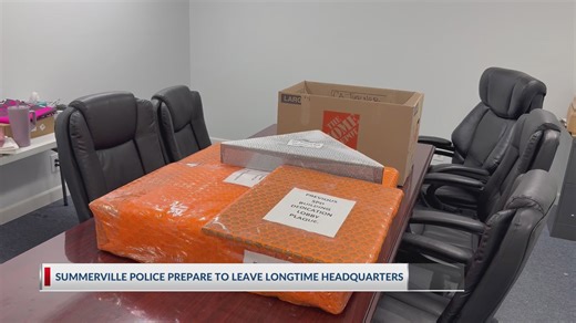 Summerville PD prepare to leave longtime HQ