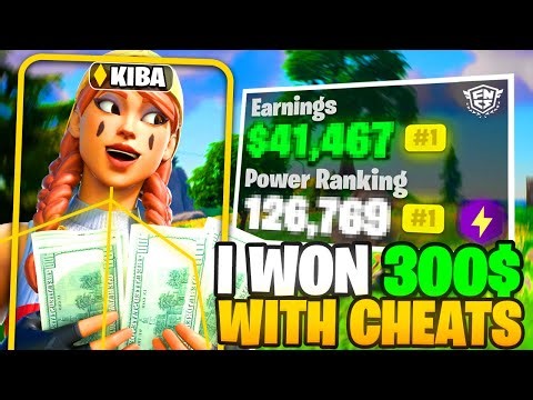 I Secretly Used Fortnite Cheats to Win a Streamer Tournament..🤑 (Nobody Noticed)