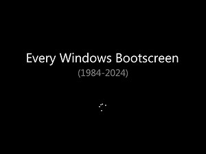 The Ultimate Windows Startup Screens Collection (including Betas, NT, CE, Phone and more)
