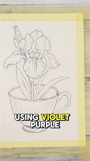 How to Paint Over Outlines in Watercolor | Soft, Natural Results