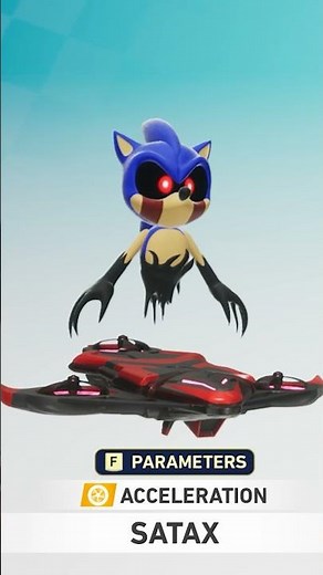 SATAX Crossworlds Mod #modding #sonicthehedgehog #commission #sonicexe #exe #666