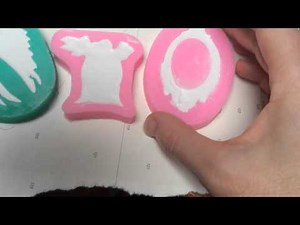 Using modeling paste in silicone molds