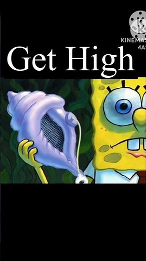 Magic Conch Shell: Get High #spongebob #spongebobmemes #shorts #memes #animationmemes #conchshell