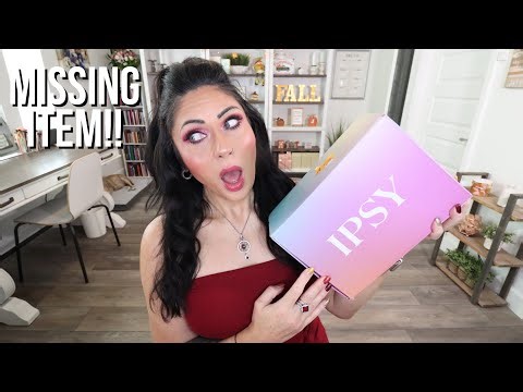 IPSY BEAUTY SUBSCRIPTION UNBOXING & REVIEW - MISSING ITEM???