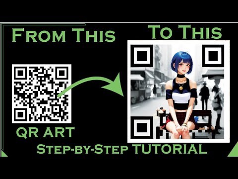 How to Create Artistic QR Codes in Stable Diffusion A1111 #ai #generativeai #qrcode