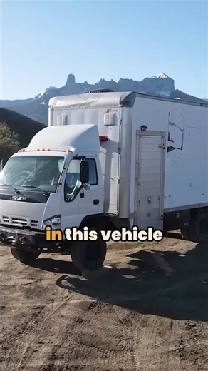 A Home Hidden Inside a Work Truck! #shorts