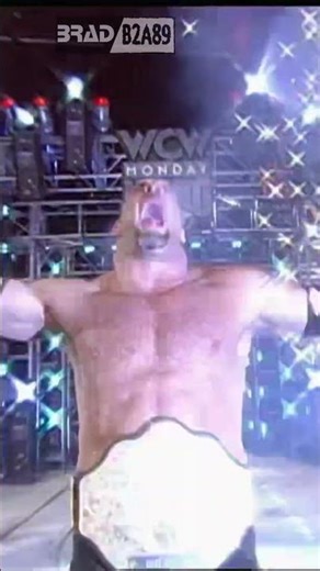 Goldberg makes his entrance WCW Monday Nitro