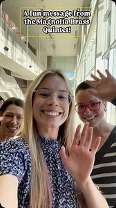 We are so thrilled to introduce the Magnolia Brass Quintet! Made up of the magical Julia Bell, Megan Boutin, Brynn Marchiando, Katie Jahnke, and Genevieve Clarkson, this quintet is phenomenal! They will be presenting a recital tonight at East Texas A&M—Commerce, and they’ll also be playing two recital in February at Baylor University and University of Texas—Austin! #iplayshires #teamshires #trumpet #trombone #tuba #frenchhorn #shiresartist | S. E. Shires Company