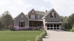 2.5K views · 77 reactions | Take a virtual tour of this lovely Craftsman house plan! An exclusive house design, Plan 009-00279 is designed with 3,398 sq. ft., 4 bedrooms, 3.5 bathrooms, a sitting area in the master suite, a large breakfast area, and a loft area. Explore more details about this Craftsman house plan on our website: https://buff.ly/2N8B1eO See more Craftsman house plans here: https://buff.ly/31VfYAO | America's Best House Plans | Facebook