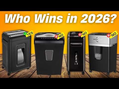 Best Paper Shredders 2026 - The Only 5 To Consider Today