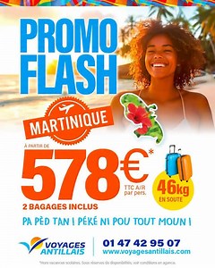 🔥 ALERTE BONS PLANS ÉTÉ 🔥 ✈️ Guadeloupe & Martinique à MOINS DE 600€ Oui oui, tu as bien lu 😳🌴 💥 C’est TRÈS RARE pour cette période ⏳ Places ultra limitées ⚠️ Dans 2–3 jours max, il n’y en aura PLUS ☀️ Si tu rêves de soleil, plage & vibes antillaises cet été… 👉 C’est MAINTENANT ou jamais Disponibles sur site Voyages Antillais : nou la pou fè zòt vwayajé #BonPlanVoyage #VolPasCher #Guadeloupe #Martinique #VoyageÉté DealVoyage Vacances2026 VoyageCaraïbes PromoVol ✈️🌴🔥 | Voyages Antillais