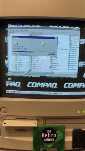 Copying… #windows #1995 #old #vintage #computer