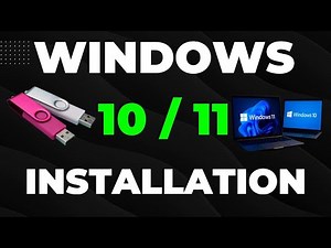 Windows 10 / 11 Installation Tutorial | Easy Step-by-Step Guide for Beginners