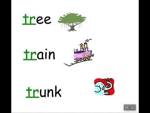 Phonics Phase 4 tr dr gr cr br fr pr wr