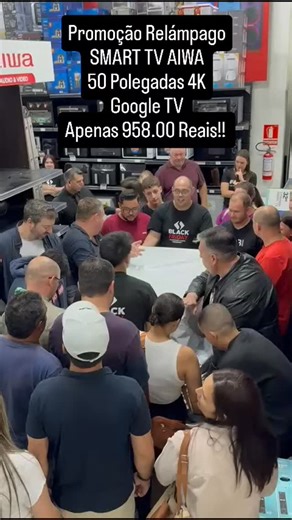 Shopping China Rivera on Instagram: "Promoção Relámpago Smart TV Aiwa 50 Polegadas 4K Ultra HD Google TV"