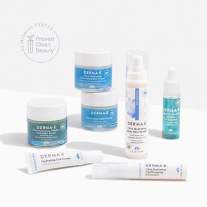 17 reactions | Wake up with pillow-soft skin with DERMA E! DERMA E's hydrating collection is doctor-formulated and packed with potent natural antioxidants and vitamins to deliver ULTIMATE HYDRATION! This collection showed a 100% IMPROVEMENT in skin hydration immediately after the first application and after 4 weeks of product use. You won't want to miss out on this fan-favorite collection!  | DERMA E | Facebook